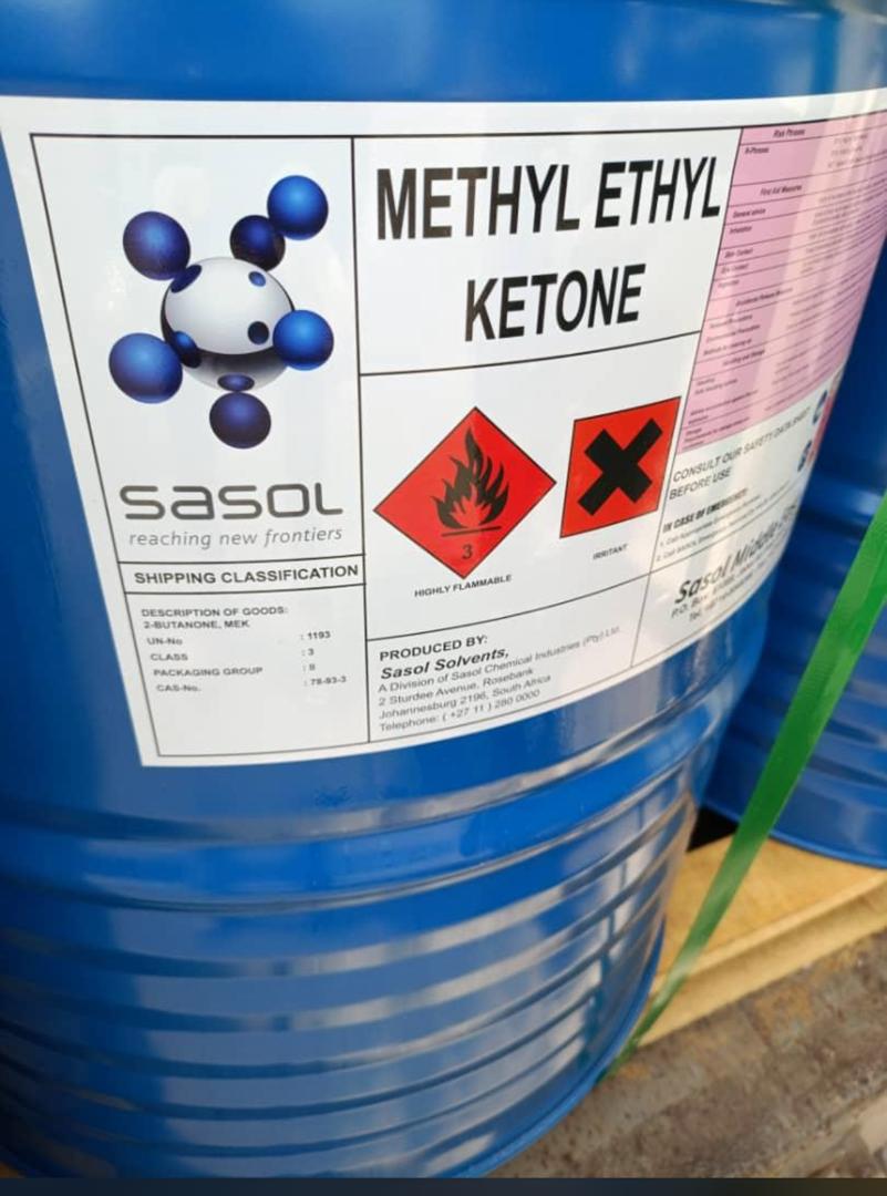 ۲۰لیتر و۱۶۵لیتری حلال MEK